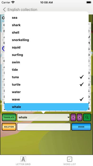 Word Search & Definition (DX) game screenshot
