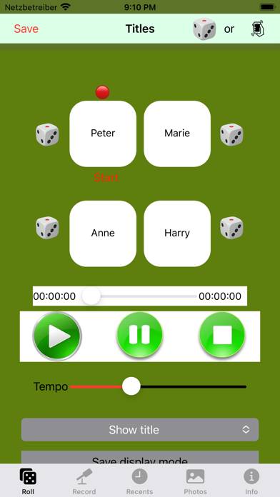 Chord dice App screenshot #2