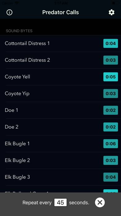 Coyote Calls & Predator Sounds App-Screenshot #1