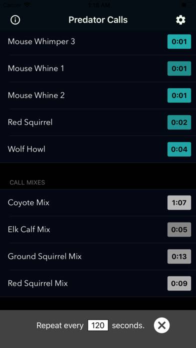Coyote Calls & Predator Sounds App screenshot #4