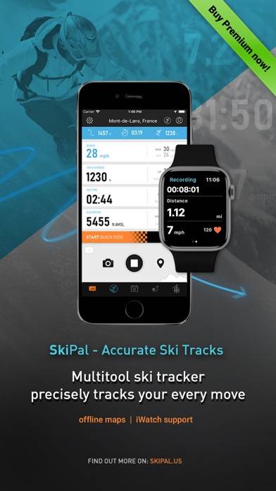 SkiPal Скриншот приложения #1