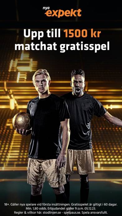 Expekt: Sport Betting & Casino skärmdump