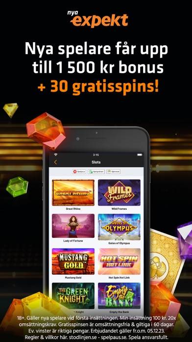 Expekt: Sport Betting & Casino App skärmdump #6