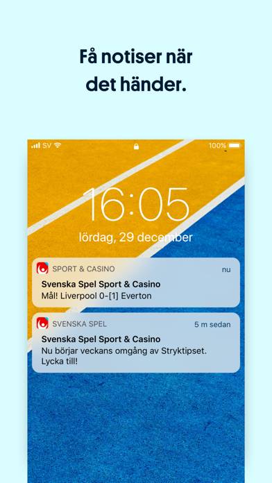 Svenska Spel Sport & Casino App skärmdump #3