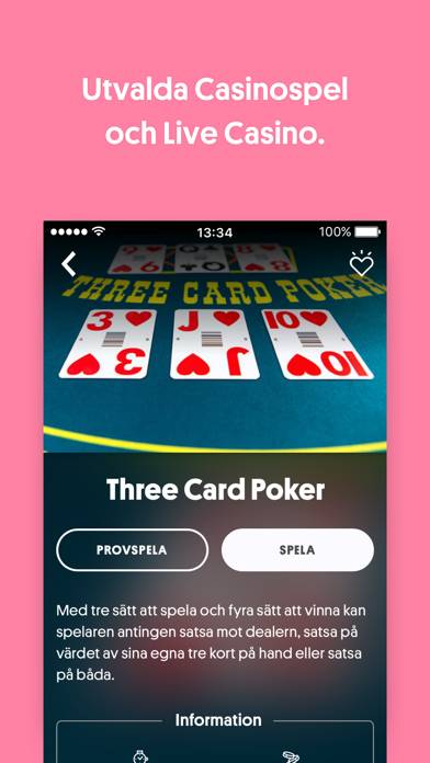 Svenska Spel Sport & Casino App skärmdump #4