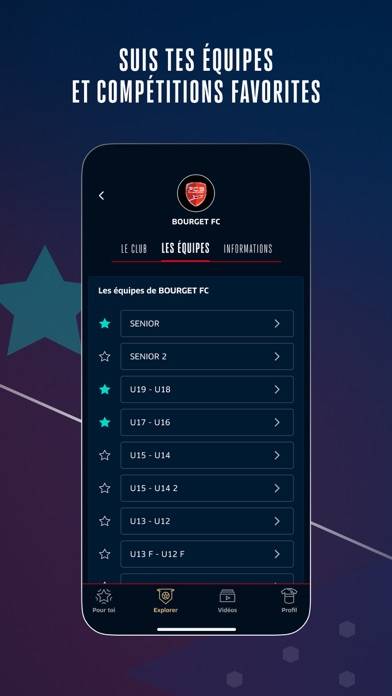 MyFFF | Équipes & Compétitions App preview #1