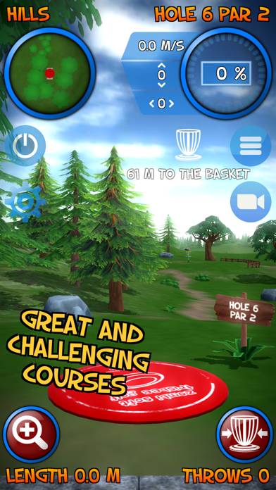 Disc Golf Challenge App skärmdump #2