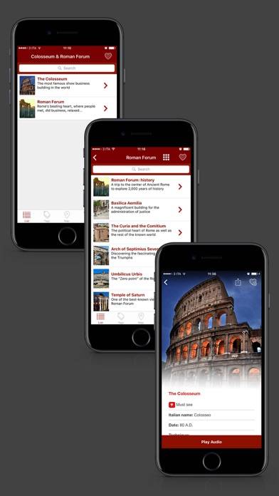 Colosseum & Roman Forum Captura de pantalla de la aplicación #4