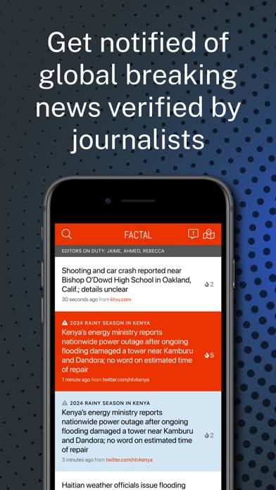 Factal News screenshot