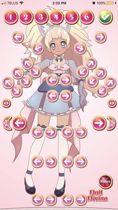 Glitter Cure Anime Dress Up App screenshot #4