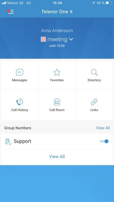 Telenor One X App screenshot #1