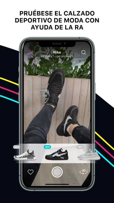 Wanna Kicks: AR shoes try on Captura de pantalla de la aplicación #1
