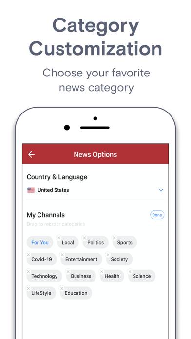 Opera News: Breaking & Local App screenshot