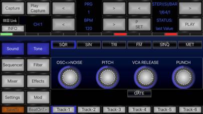 6X806 Drum Machine Synth App screenshot