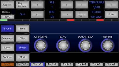 6X806 Drum Machine Synth App-Screenshot