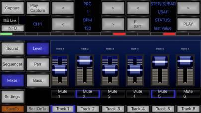 6X806 Drum Machine Synth App-Screenshot