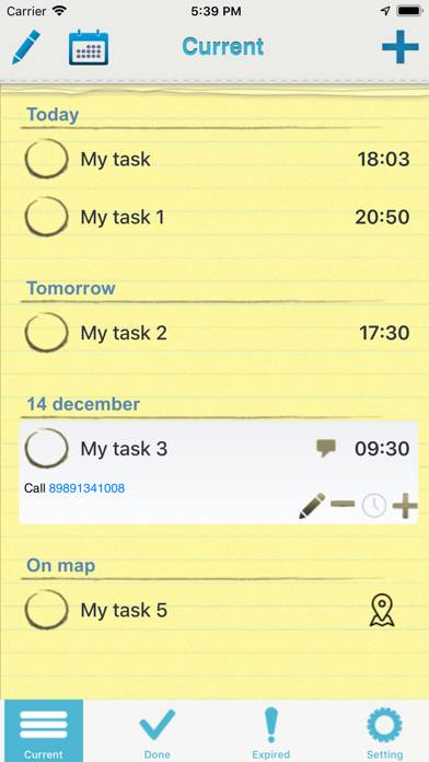 Planer Captura de pantalla de la aplicación #6