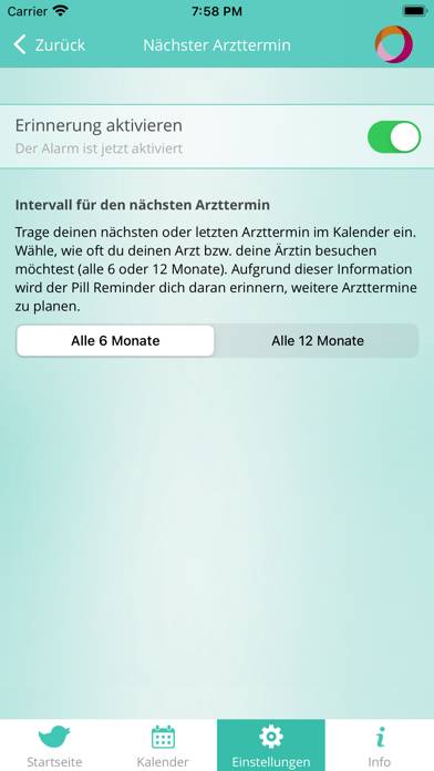 Pill Reminder plus DE App-Screenshot