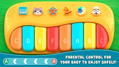 Piano for babies and kids Captura de pantalla de la aplicación #1