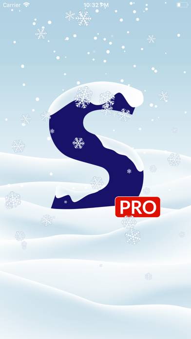 NOAA Snow Live Weather PRO App screenshot