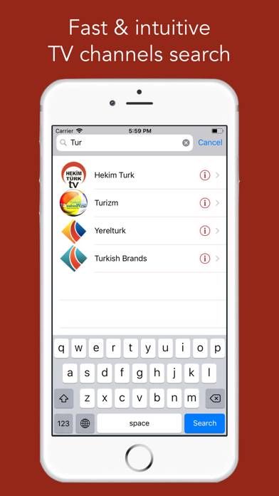 Türk TV App-Screenshot