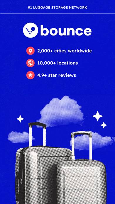 Bounce: Luggage Storage Nearby Schermata dell'app #1