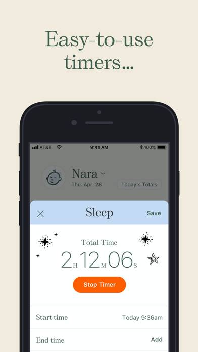 Baby Tracker by Nara App screenshot #3
