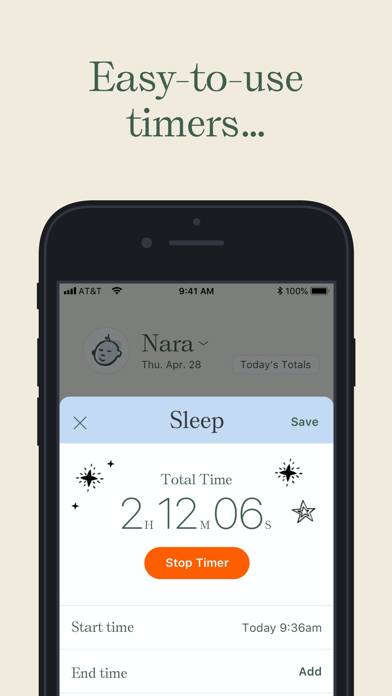 Baby Tracker by Nara App screenshot