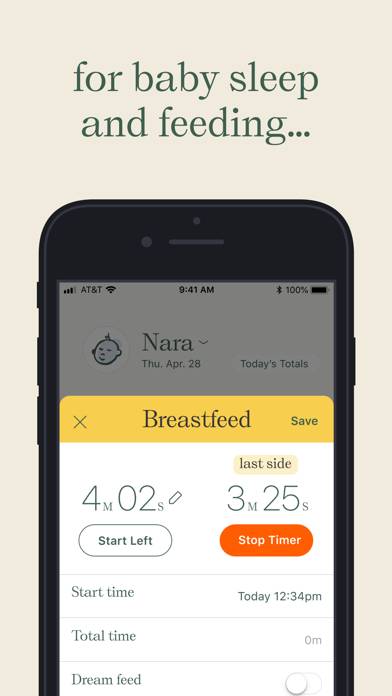 Baby Tracker by Nara App screenshot