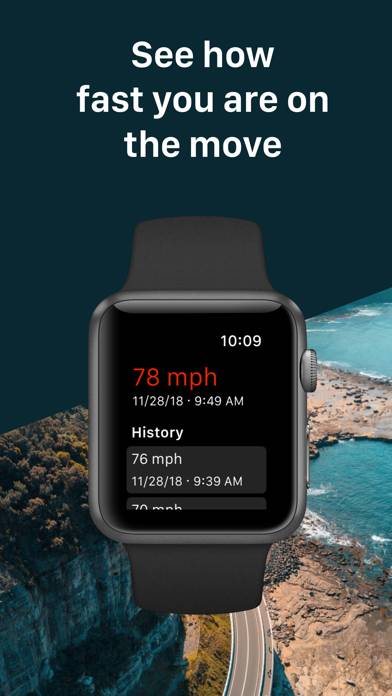 Watch Speedometer Pro App skärmdump #1