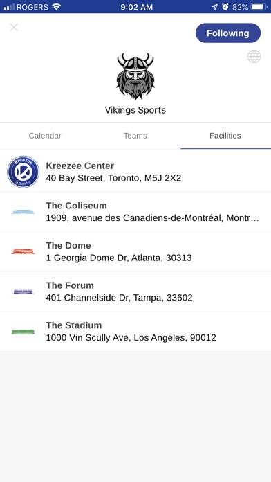 Kreezee Sports App App skärmdump #5