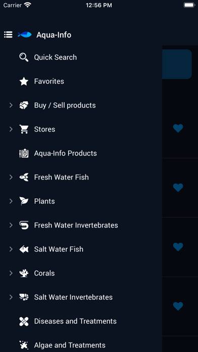 Aqua-Info Captura de pantalla de la aplicación #4