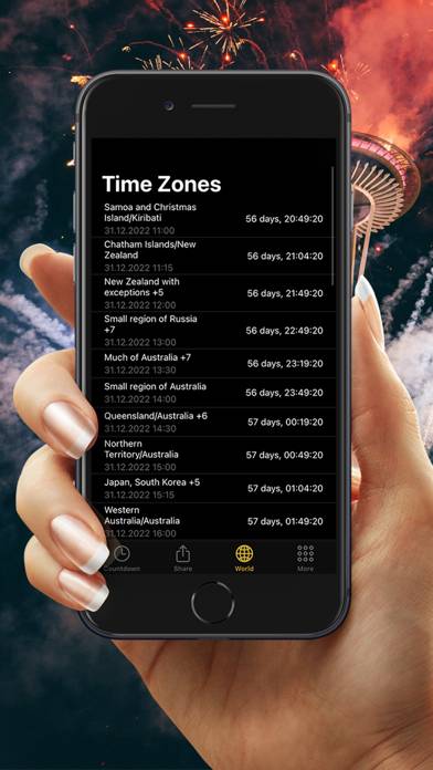 New Year's Countdown 2023-2024 App-Screenshot #2