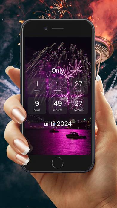 New Year's Countdown 2023-2024 App screenshot