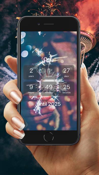 New Year's Countdown 2023-2024 App screenshot