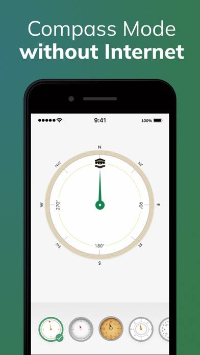 Qibla Finder Compass 100% App screenshot #2