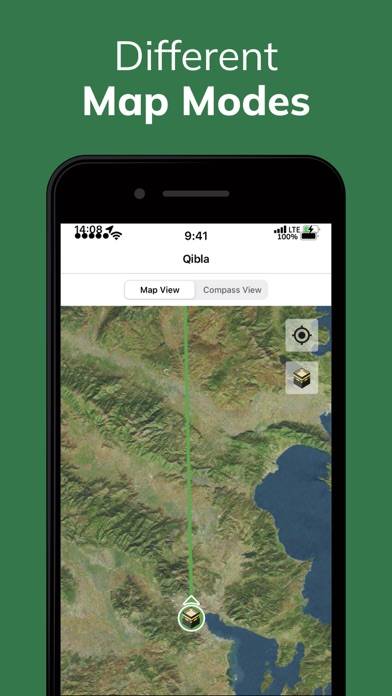 Qibla Finder Compass 100% Capture d'écran de l'application #3