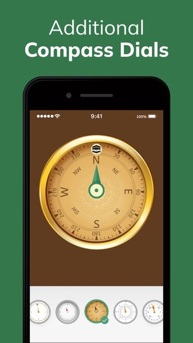 Qibla Finder Compass 100% Schermata dell'app #4