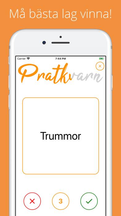 Pratkvarn skärmdump av spelet