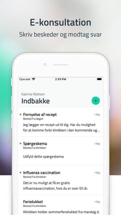 Min Læge App skärmdump