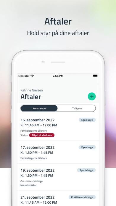 Min Læge App skärmdump