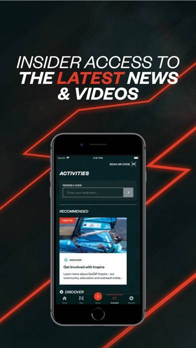 SailGP App-Screenshot