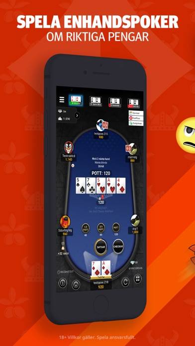 Partypoker: Spela Poker Online App skärmdump #1