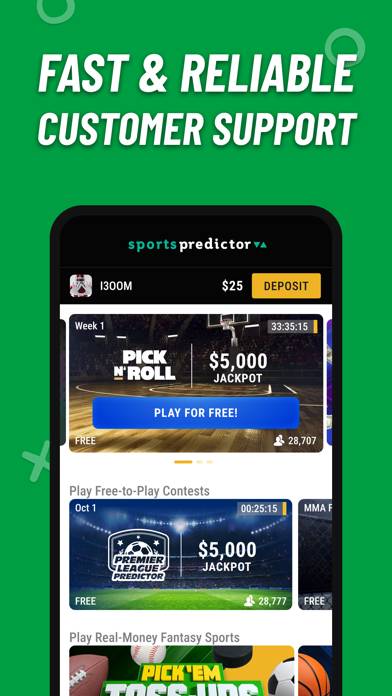 Sports Predictor: Fantasy Game App screenshot