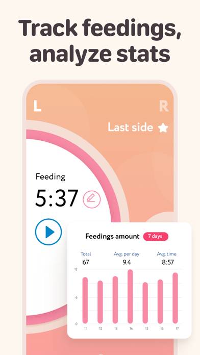 SuperMama・Baby Feeding Tracker App-Screenshot #2