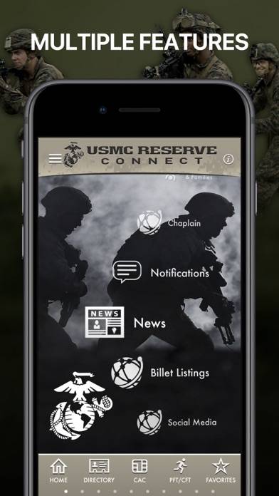 USMC Reserve Connect screenshot