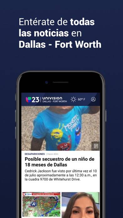 Univision 23 Dallas App screenshot #3