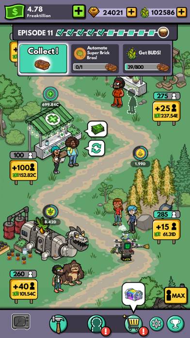 Bud Farm: Idle Tycoon Game schermata del gioco