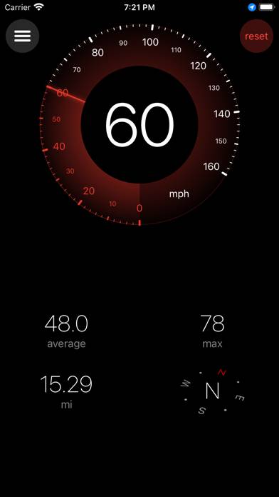 Speedometer × App screenshot #2