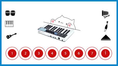 Bongo Cat Musical Instruments Schermata dell'app #2